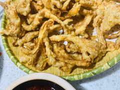 椒盐蘑菇-老渔家鲜鱼轩(南浦横街店)