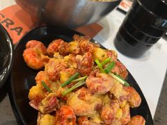 咸蛋黄焗虾球-一棠龙虾•王牌虾球(楚河汉街店)