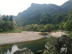 景点-楠溪江石桅岩