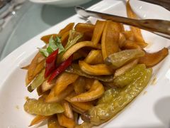 -海派美食·家宴海鲜青岛菜·石锅鲽鱼头(东方城店)