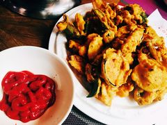 香炸蔬菜-食彩美印度特色美食餐厅·印度料理