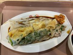 肉沫鸡蛋肠粉-北大家园食堂