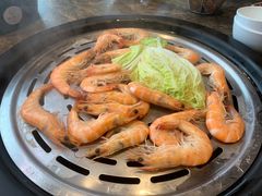 鲜活海白虾-日进一片海.生腌海鲜火锅.宵夜烧烤(三里屯总店)