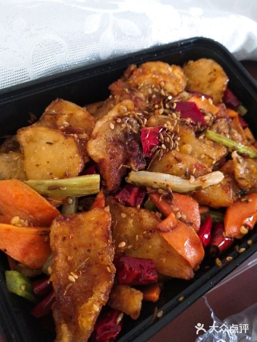 饿狼传说品质外卖椒盐土豆片图片