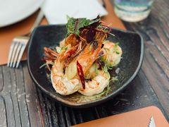 蒜香凤尾虾-Golden Lily河内巴黎法越料理餐厅(建国西路店)