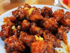 酱爆腰果鸡丁-小铜锣湾海鲜家常菜馆(河西店)