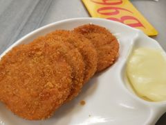 酥炸鲜虾饼-芬芳甜品(同福路店)