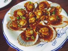 油泼扇贝-公寓家常菜馆(海军博物馆店)