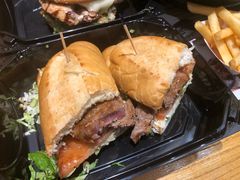 三角牛排三明治-The Habit Burger Grill 哈比特汉堡(爱琴海店)