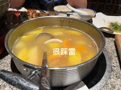 木瓜花生椰子汤-昌隆•家家鹅乡•海南菜老字号(琼海店)