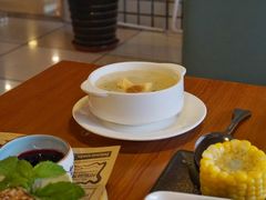 法式奶油蘑菇汤-吉姆丽德乡村西餐厅(闵行交大店)