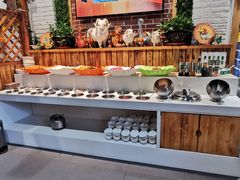 自助调料区-草原塞蛮羊火锅城(港湾店)