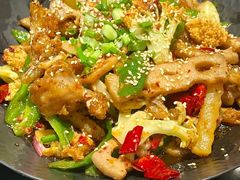 -探鱼·鲜青椒爽麻烤鱼(广州花都来又来店)