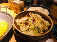 干红薯叶炒包菜-吃饭皇帝大(合生汇店)