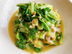 笔管鱼炒小白菜-必点海鲜·鲅鱼水饺(鞍山西道店)