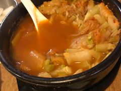 泡菜面片汤-富乐满韩国正宗炸鸡韩国料理(虹泉路店)