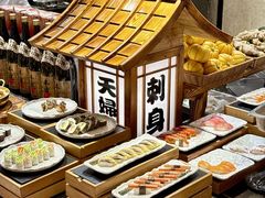 -广州万富希尔顿酒店-感趣自助餐厅·生蚝海鲜刺身