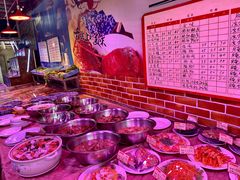 自助调料区-长平肥姐白粥·海鲜打冷