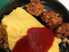 蛋包饭-幸运小丑汉堡(Bay Area本店)