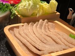 峨眉山雪魔芋-盡膳口福跷脚牛肉火锅(北美新天地店)