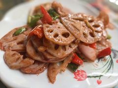 南乳炒藕片-大富蚝乌东哥饭店·石锅鱼杂·柠檬鸭(革新路店)