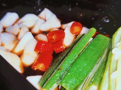 秋葵拼山药-锦小馆•牛蛙•小龙虾(大溪店)