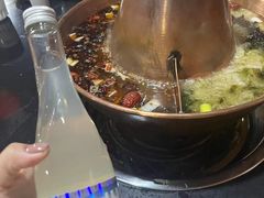 -果松木炭酸菜铜火锅·外婆参鸡汤