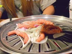 -明洞阿姨·韩式酱蟹烤肉·创意料理(三元桥店)