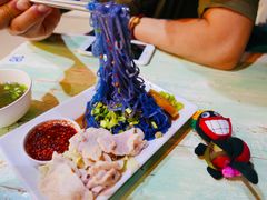 -蝶豆花蓝面条