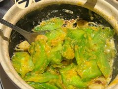 咸蛋黄啫苦瓜煲-惠食佳(滨江大公馆店)