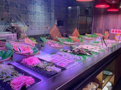 自助取餐区-领鲜活海鲜榴莲自助火锅(东门店)