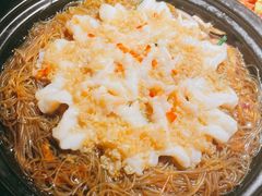 金银蒜三宝粉丝虾-绿茶餐厅(天津天河城店)