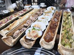 -胡须哥网红竹筒菜