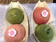 青青团x粉粉团-LELECHA乐乐茶(上海五角场万达广场店)