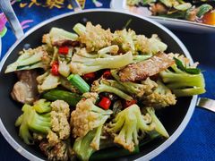 有机花菜-院8里·小聚园老川菜(九眼桥店)