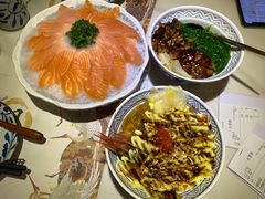 三文鱼薄切-羽寿司(东方宝泰店)
