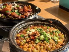 豌豆炖烂肉-廖记老砂锅(上清寺店)