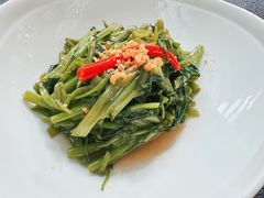 秘制虾酱炒空心菜-帕蓝·暹罗料理(大学路店)