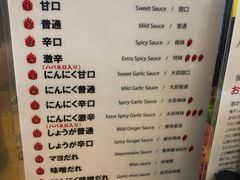 菜单-難波肉劇場