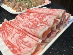 雪花牛肉-草原饭店火锅