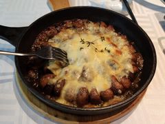 黑松露芝士焗口蘑-四季民福烤鸭店(王府井灯市口店)