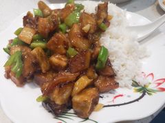 地三鲜盖饭-乔家菜(双井店)