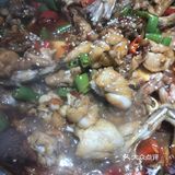 炸过一遍的牛蛙煲有多好吃 照片无滤镜苹果后置拍摄