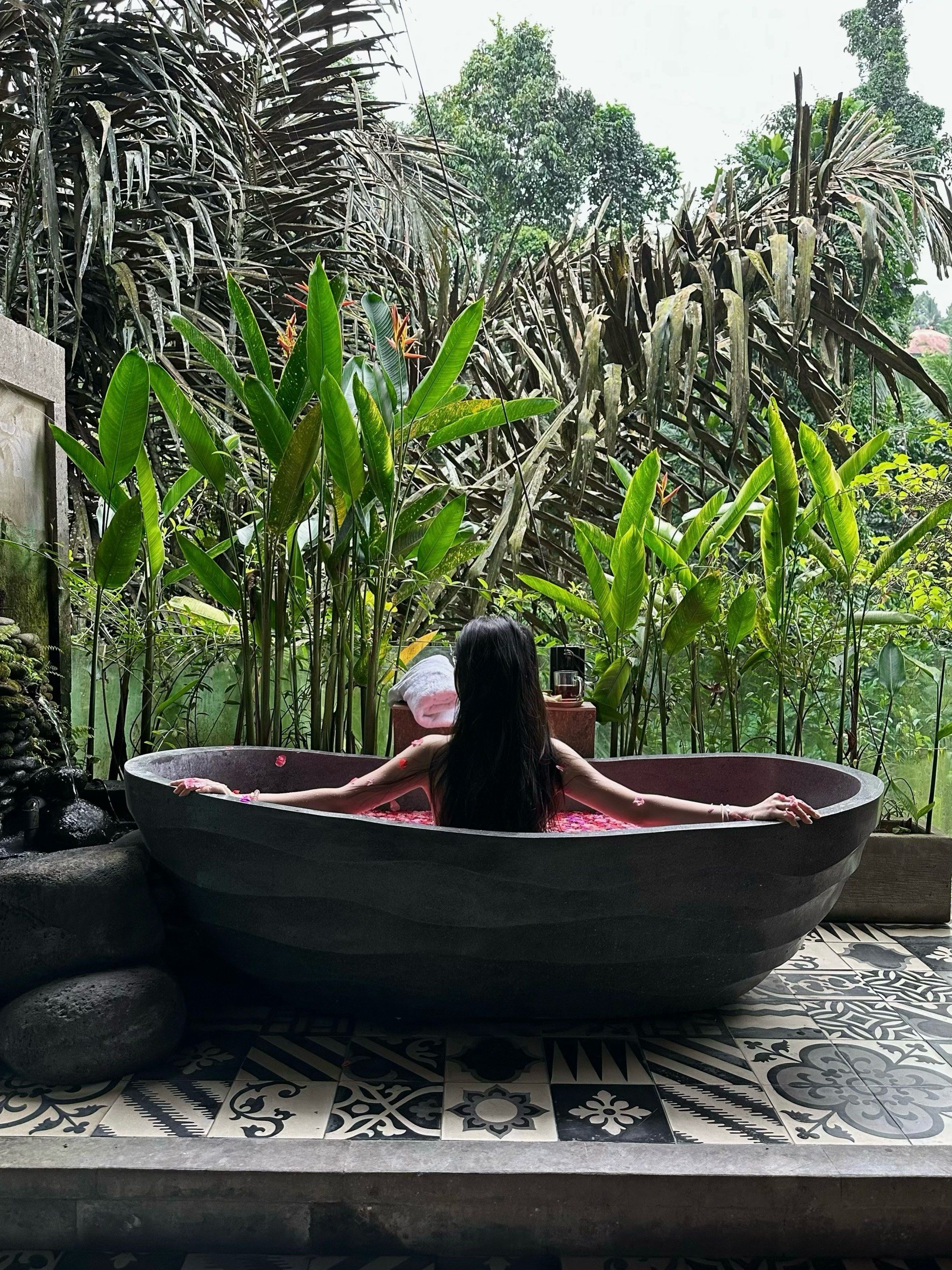 🌿在巴厘岛雨林秘境里做到了人生spa❗️❗️