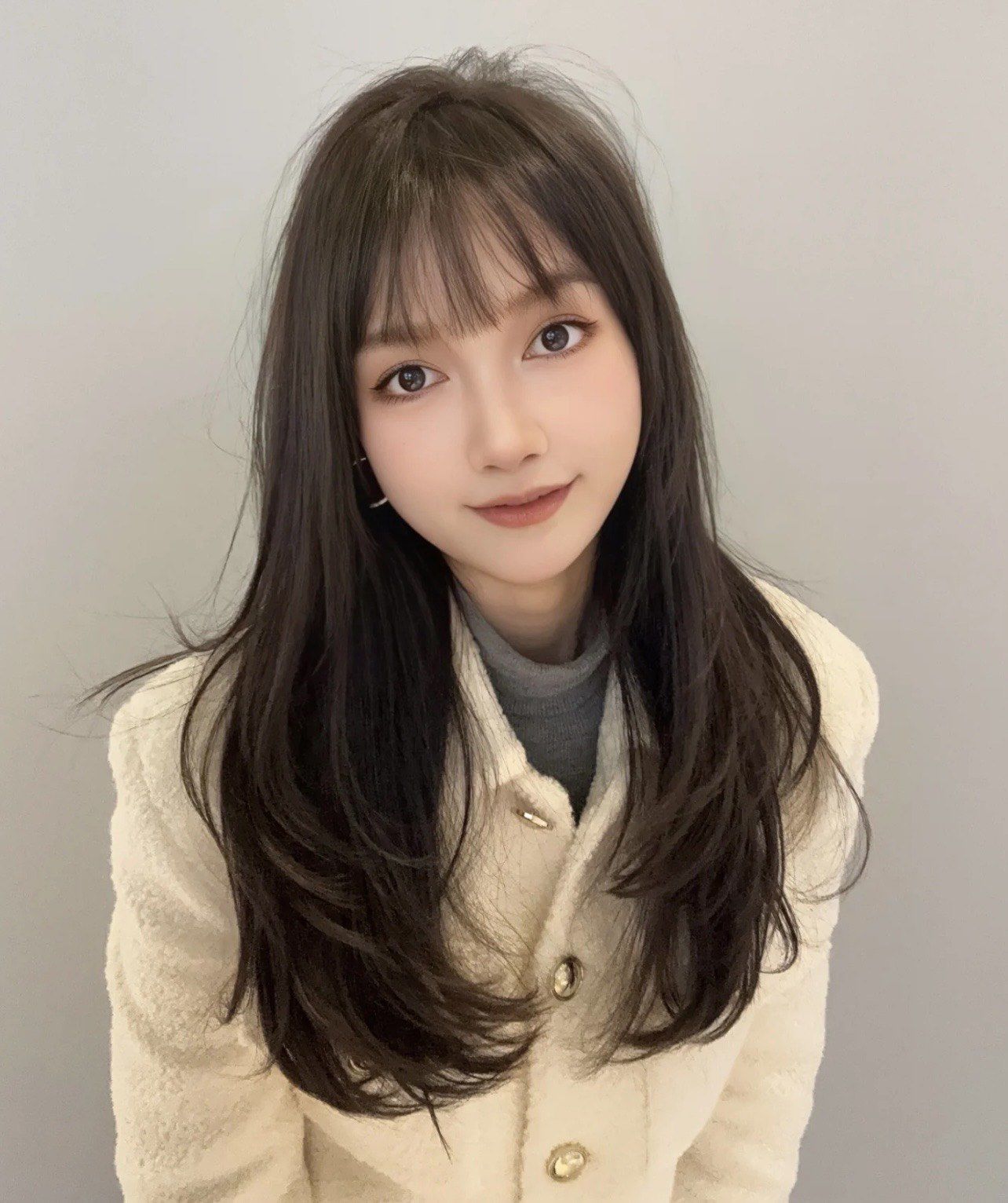 女生中长发发型 简单又好看的发型