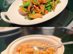 苹果猪肉皱皮椒炒海参-炳胜品味(海印总店)