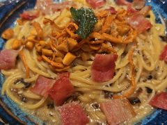 牛肝菌奶油意面-POKEE VIA&Brunch·维娅(重庆来福士店)