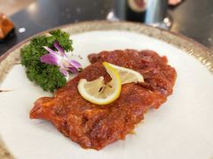 雪花牛肉-高丽屯炭火烤肉店