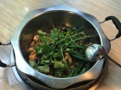 土鸡锅-九道菜有鸡鱼头(石鼓路店)