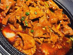 铁板飘香牛柳-红辣椒·川菜·火锅(大洋中心店)